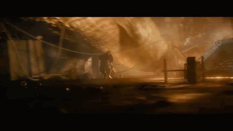 Smaug Walking Around The Temple GIF