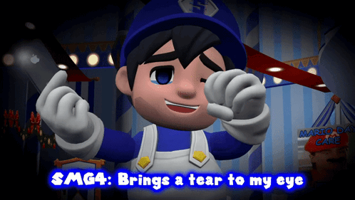 Smg4 Brings A Tear To My Eye In A Video GIF