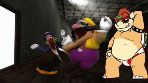 Smg4 Mario And Friends GIF