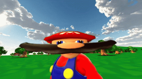 Smg4 Mario Smart GIF