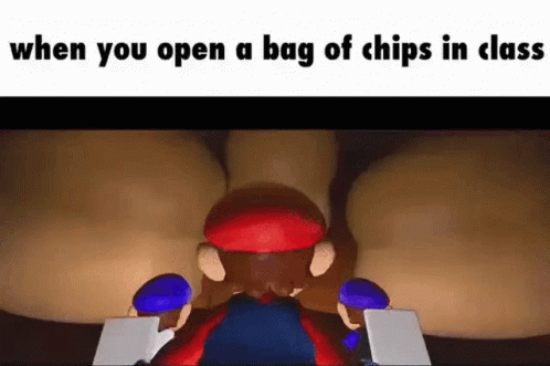 Smg4 Opening Bags Of Chips GIF