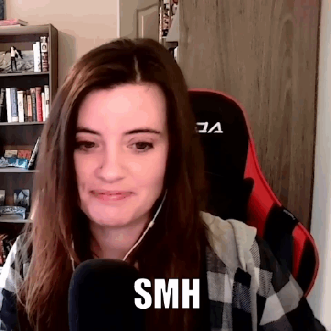 Smh Meme Disappointed Gamer Girl GIF