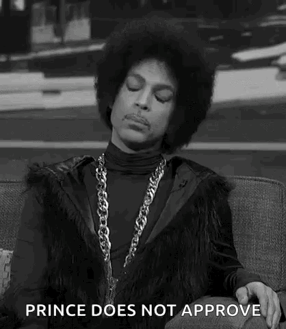 Smh Meme Prince Does Not Approve GIF