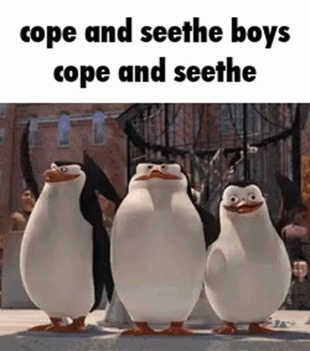 Smile And Wave Boys Cope And Seethe GIF