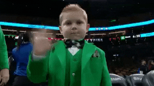 Smile And Wave Boys Kid Celtics Fan GIF