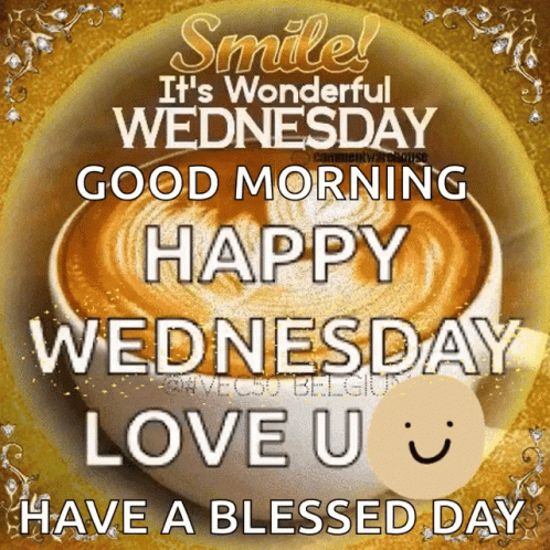 Smile Its Wonderful Happy Blessed Wednesday GIF