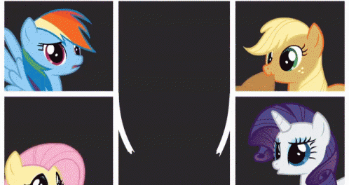 Smile Pink Fluffy Unicorns Dancing On Rainbows GIF