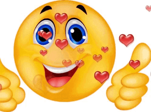 Smiley Emoticon Thumbs Up GIF