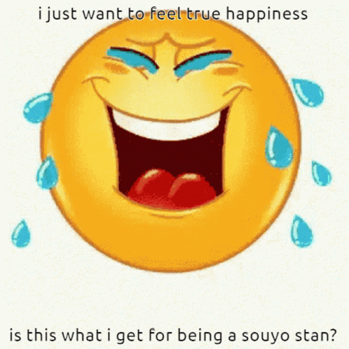 Smiley Face Crying Feeling True Happiness