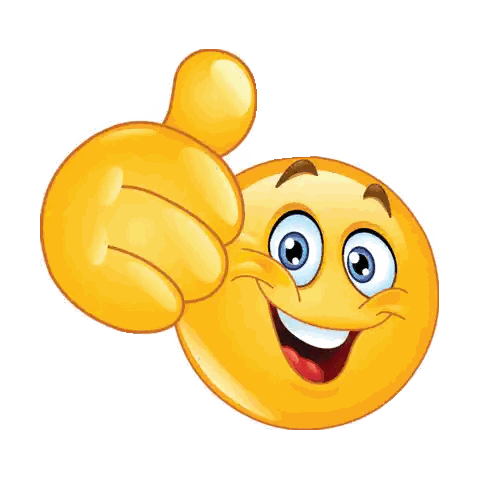 Smiley Face Giving Thumbs Up