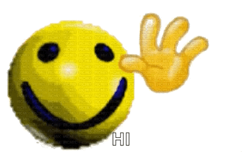 Smiley Face Handing Hi