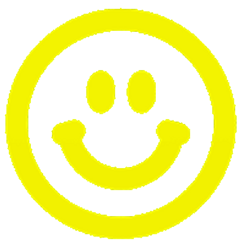 Smiley Face Spinning Animation GIF 