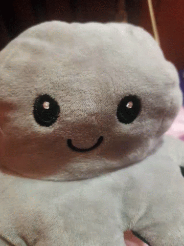 Smiley Face Stuffed Animal GIF