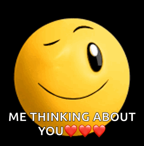 Smiley Face Thinking About You