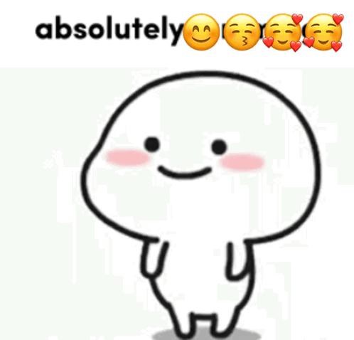 Smiley Face With Absolutely