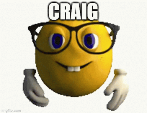 Smiley Face With Glasses Craig