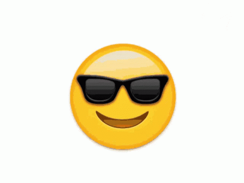 Smiley Face with Sunglasses and Sun