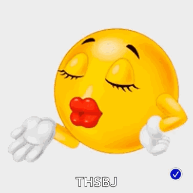 Smiley Faces Kissing With Hearts