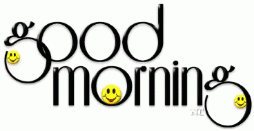 Smiley Good Morning Emoji GIF