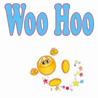 Smiley Jumping Up And Down GIF