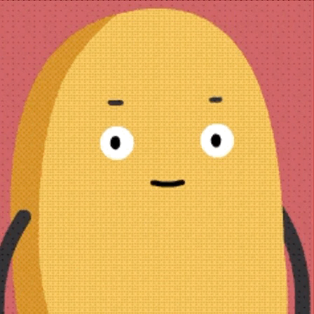 Smiley Potato Cartoon GIF