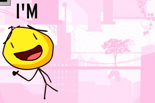Smiley Stick Figure Saying I'm Just Joking