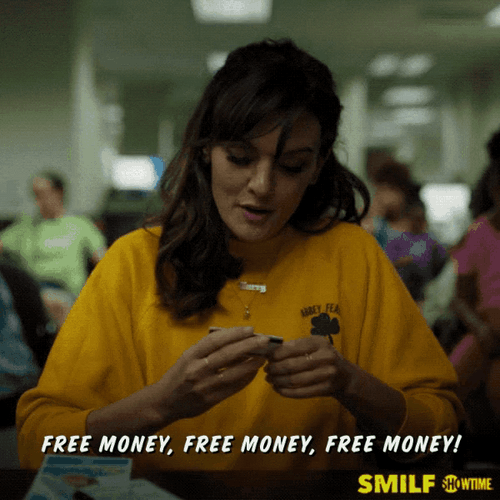 Smilf Frankie Free Money GIF