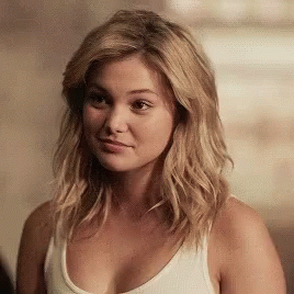 Smiling Beatiful Olivia Holt GIF