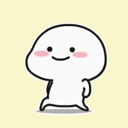 Smiling Cartoon Character