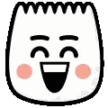 Smiling Cartoon S'more with Mustache