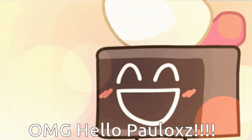 Smiling Cartoon Saying Omg Hello Pauloxz