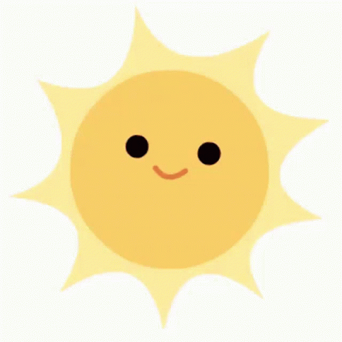 Smiling Cartoon Sun