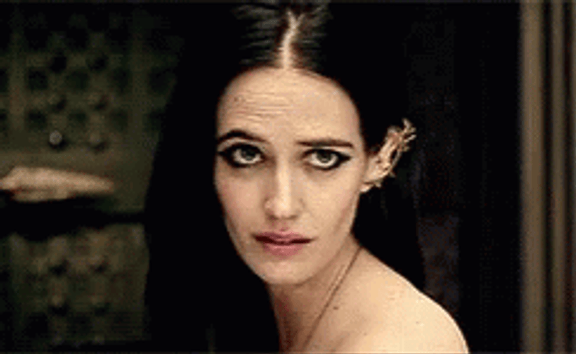 Smiling Eva Green GIF