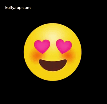 Smiling Face With Heart Eyes.Gif GIF