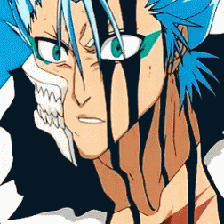 Smiling Grimmjow GIF