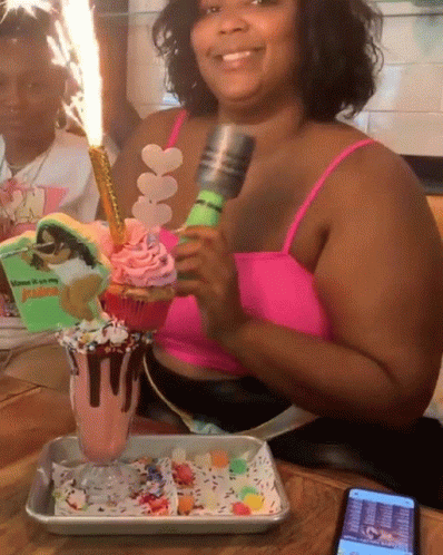Smiling Happy Lizzo Reaction GIF