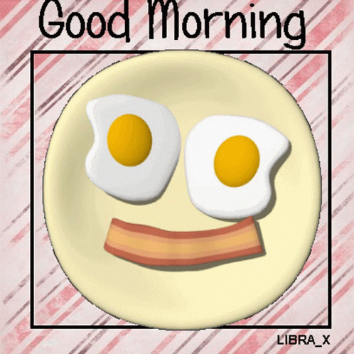 Smiling Happy Morning Meal GIF