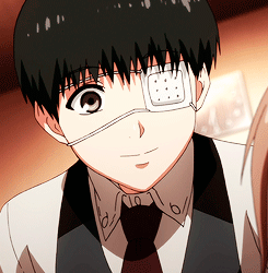 Smiling Ken Kaneki GIF