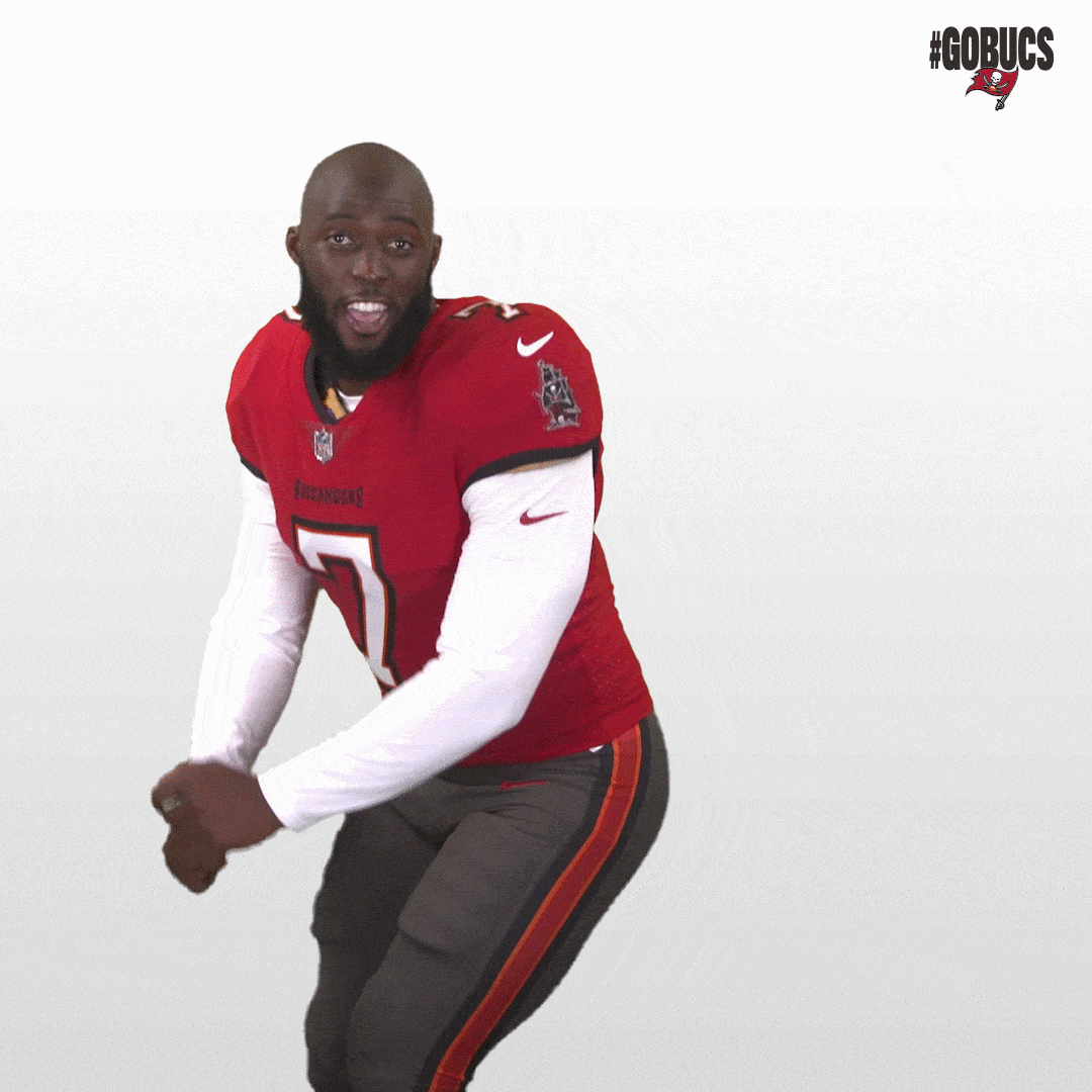 Smiling Leonard Fournette Griddy Dance GIF