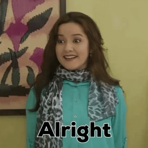 Smiling Lilet Saying Alright GIF