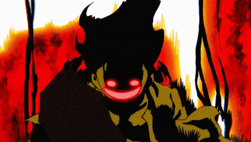 Smiling Luffy Joyboy Strong Haki To Sky GIF