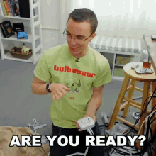 Smiling Man Asking Are You Ready GIF