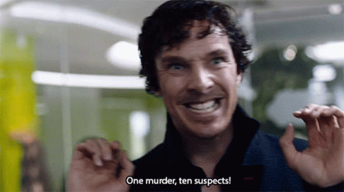 Smiling Man One Murder Ten Suspects