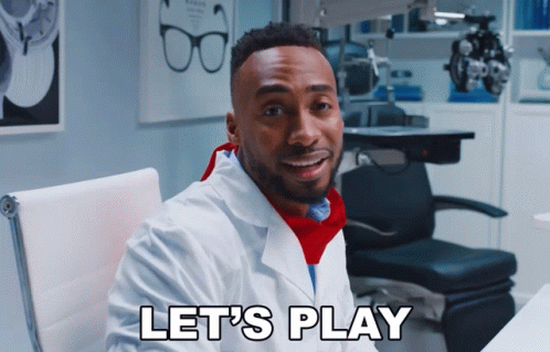 Smiling Man Says Lets Play A Game GIF