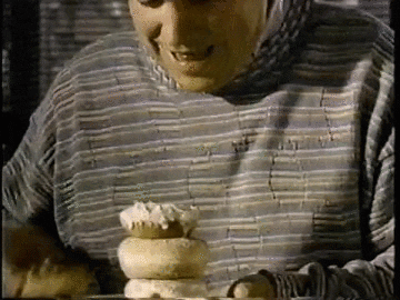 Smiling Man Time To Make The Donuts GIF