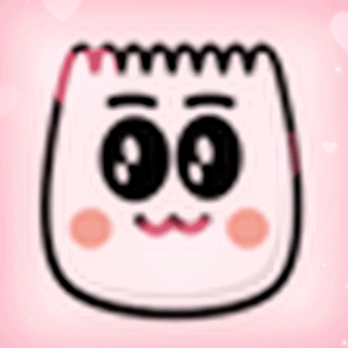 Smiling Marshmallow Cartoon