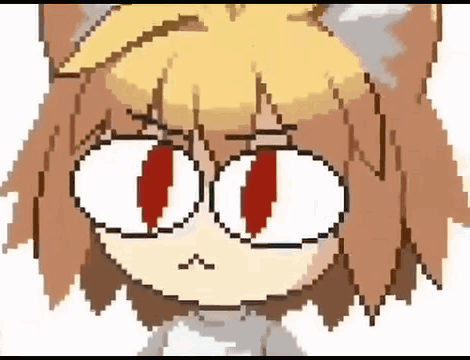 Smiling Neco Arc Showing Thumbs Up GIF