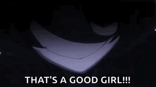 Smiling Person Saying That's a Good Girl