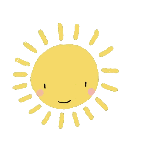 Smiling Sun With Rays