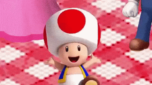 Smiling Toad Face Zoom GIF